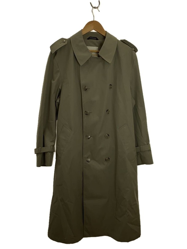 London Fog Trench Coat/40/Polyester/Khk/Plain  2274