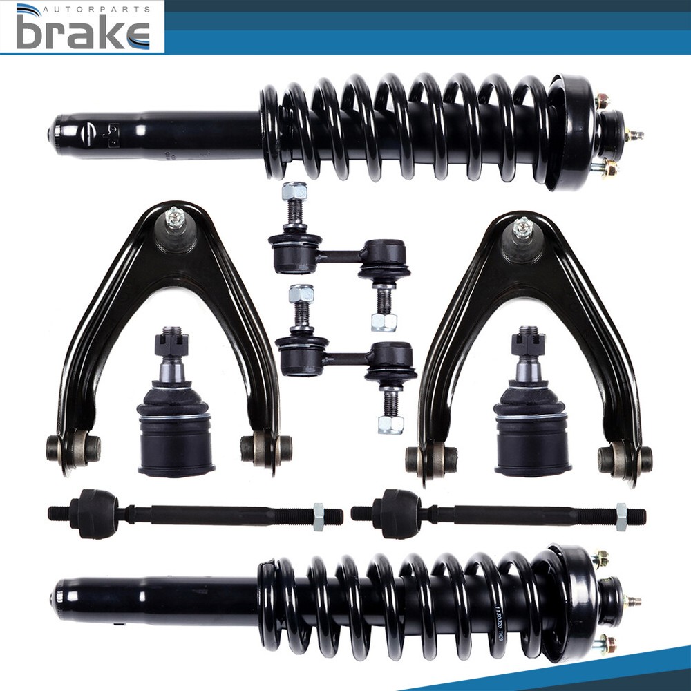 97-2001 Honda CR-V Front Suspension Kit - Struts, Control Arms, Stabilizer Links, Ball Joints, Tie Rods