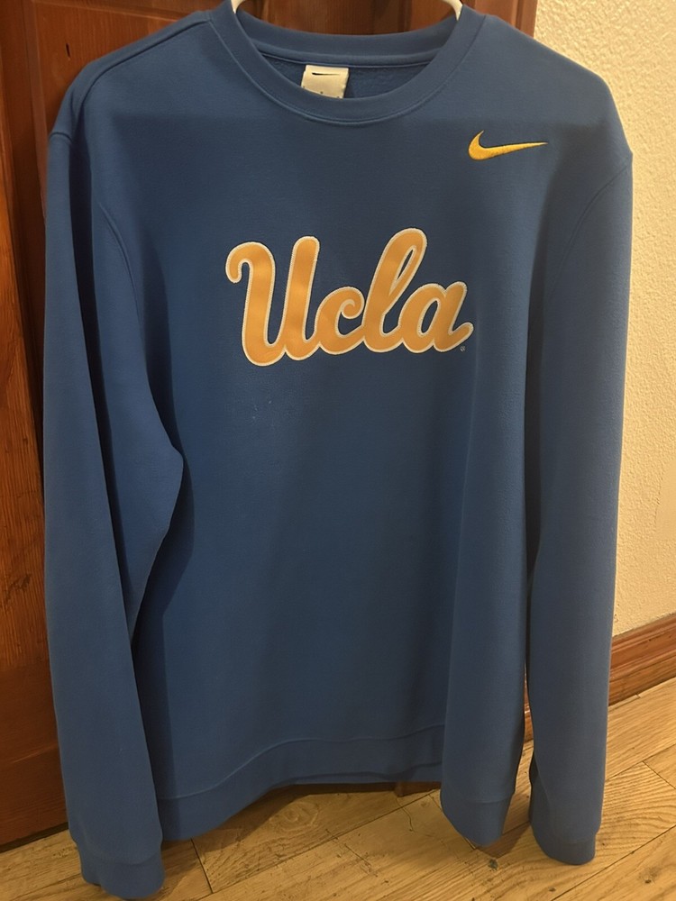 UCLA Nike Men’s Large Tackle Twill Fleece Crew