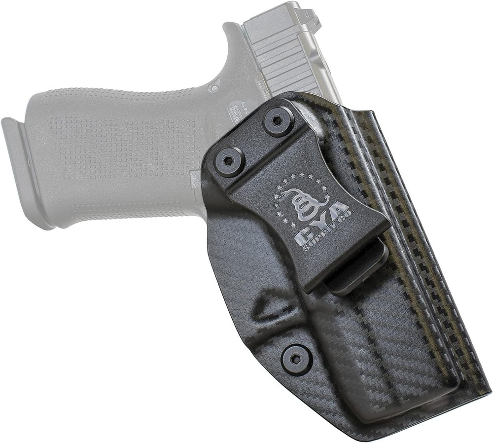 Right-Hand Boltaron Glock IWB Holster - Adjustable Retention & Carbon Fiber