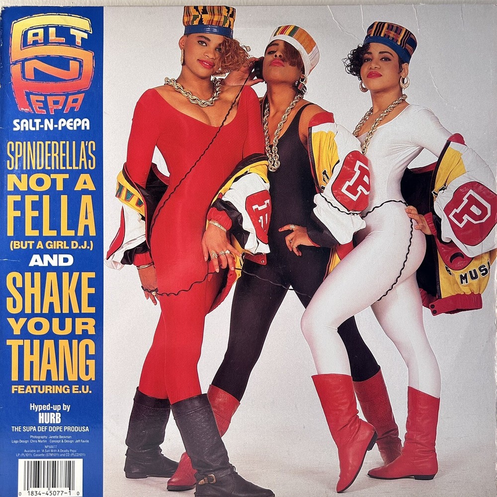Salt ‘n’ Pepa Spinderella’s Not A Fella 1988 VG 12” 33rpm