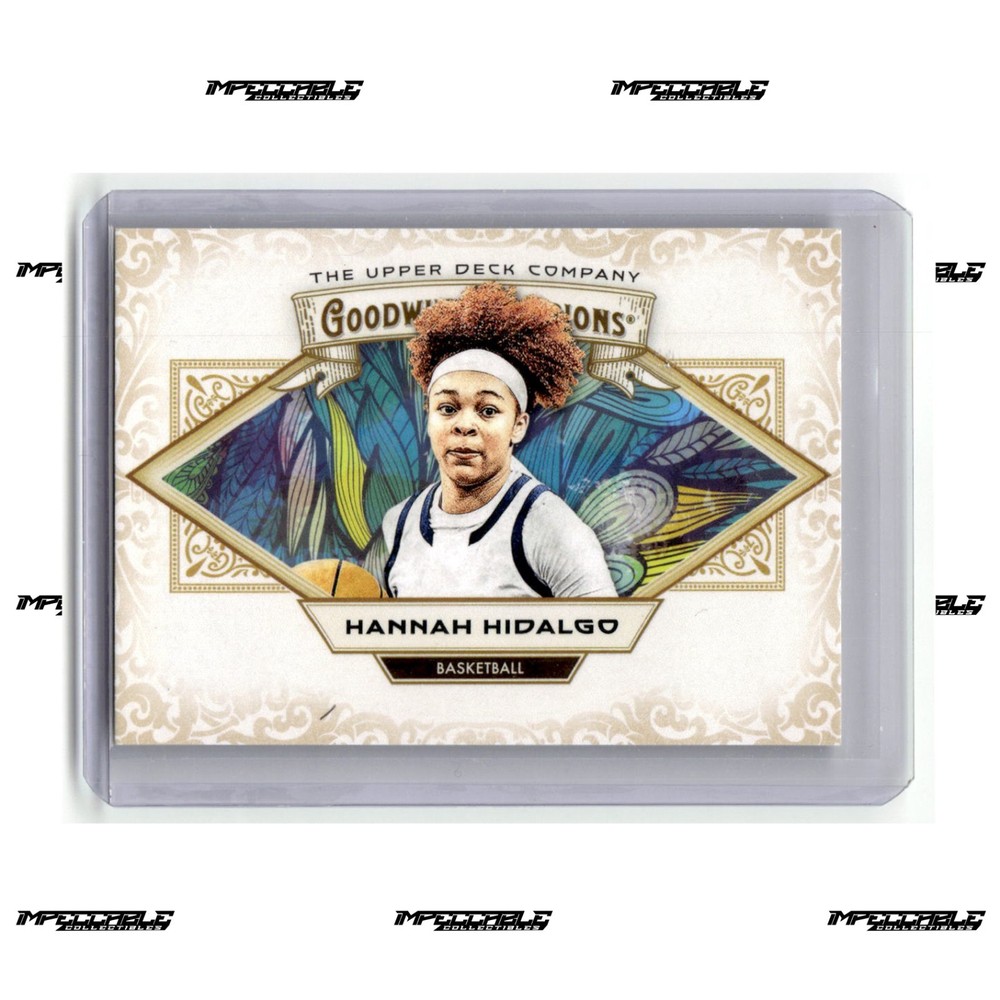 2025 UD Goodwin Champions - Blank Back #87 Hannah Hidalgo Variation CASE HIT