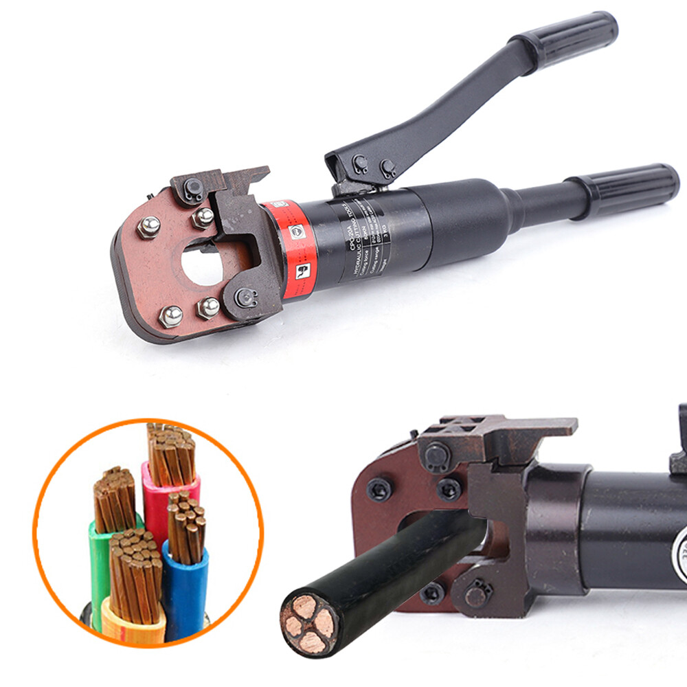 420mm Hydraulic Cable Cutter for Steel Wire Rope & Copper with Storage Box
