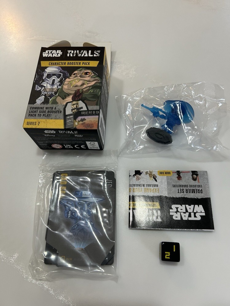 Star Wars Rivals Funko Games Series 2 Character Booster - Cad Bane Holographic