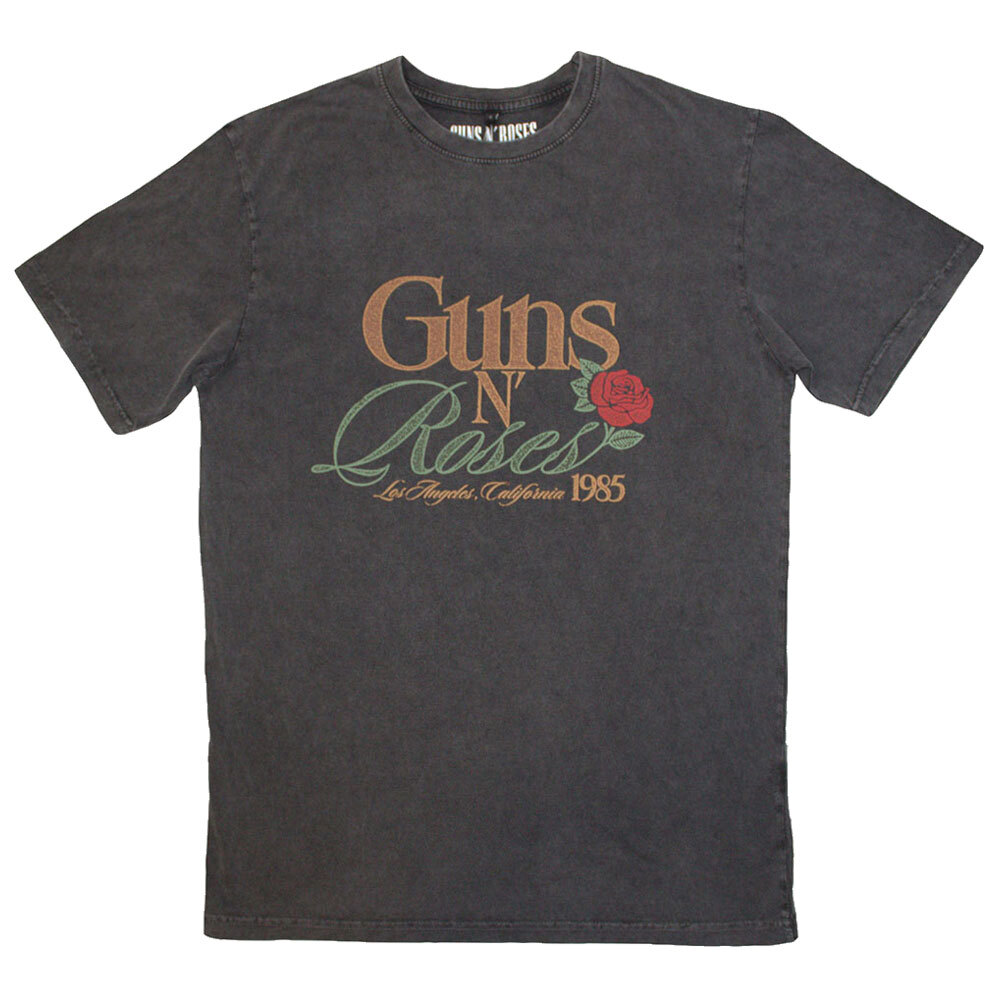 Guns N Roses 1985 California Vintage Stone Wash Tee