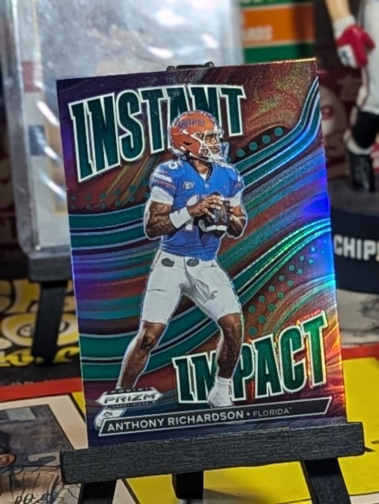 2023 Panini Prizm Draft Picks Instant Impact #11-4 Anthony Richardson Football Card
