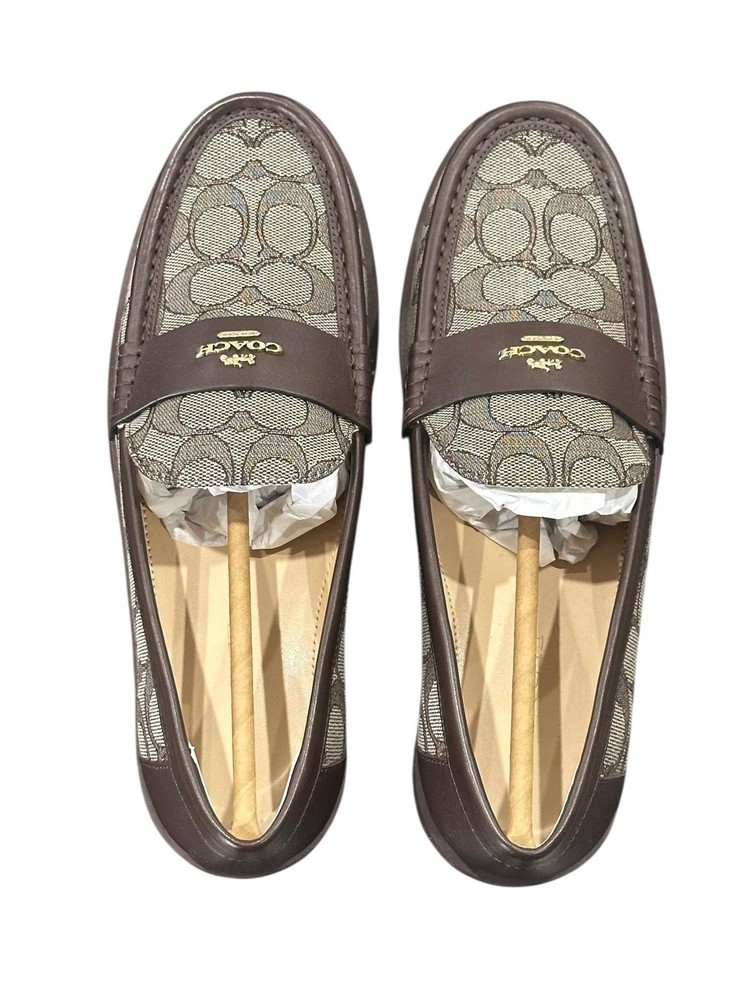 BNWT - Coach Janie Loafer Maple Size US 8/UK 6/EUR 38.5 Style# CZ087 AUTHENTIC