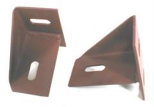 1969 Mopar A12 Road Runner Super Bee 440-6 Hood Pin Brackets OEM Style