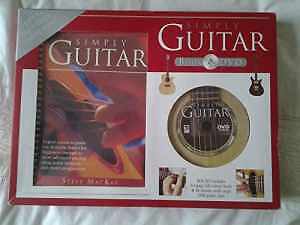 Simply Guitar Book & DVD - Spiral-bound, by Steve MacKay - Good