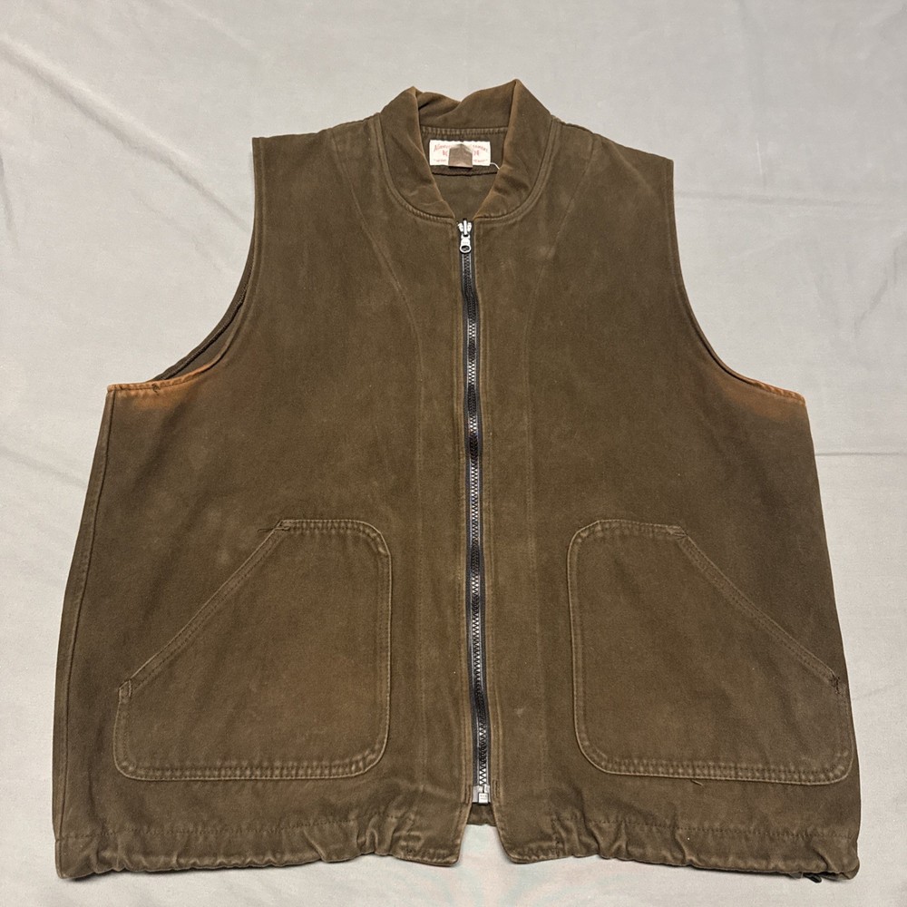 Vintage Filson Moleskin Liner Vest | Size XL | Made in USA