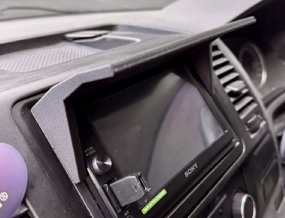 VW T5 Transporter Head Unit Sun Shade - Campervan Accessories - Made In UK