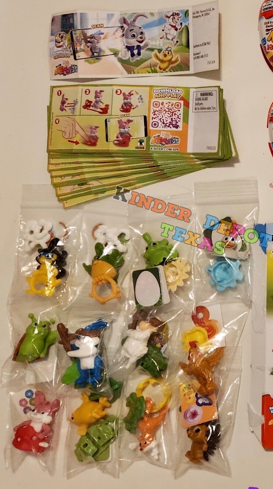 🐣Kinder Joy USA singles: Easter,Harry Potter, Christmas, Valentine, NBA & other