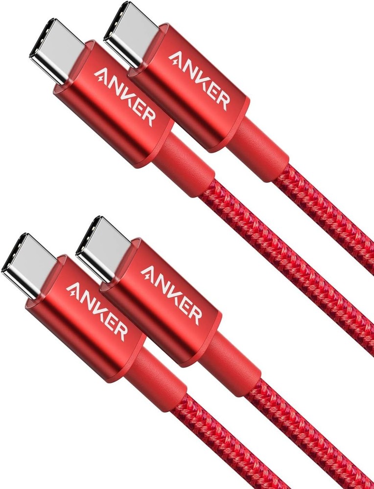 USB C Cable, 2 Pack New Nylon USB C to USB C Cable (3.3ft 60W), USB 2.0 Type C C