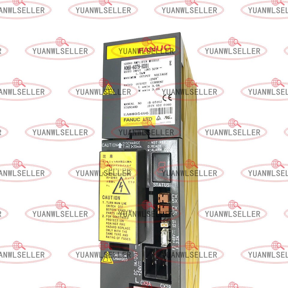 1PCS NEW FANUC SERVO AMPLIFIER A06B-6079-H201