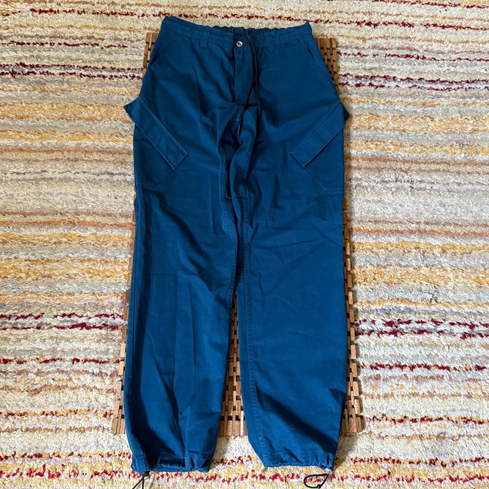 Nike Air Jordan Blue Cargo Pants Cinch Cuff Men's Size Medium M