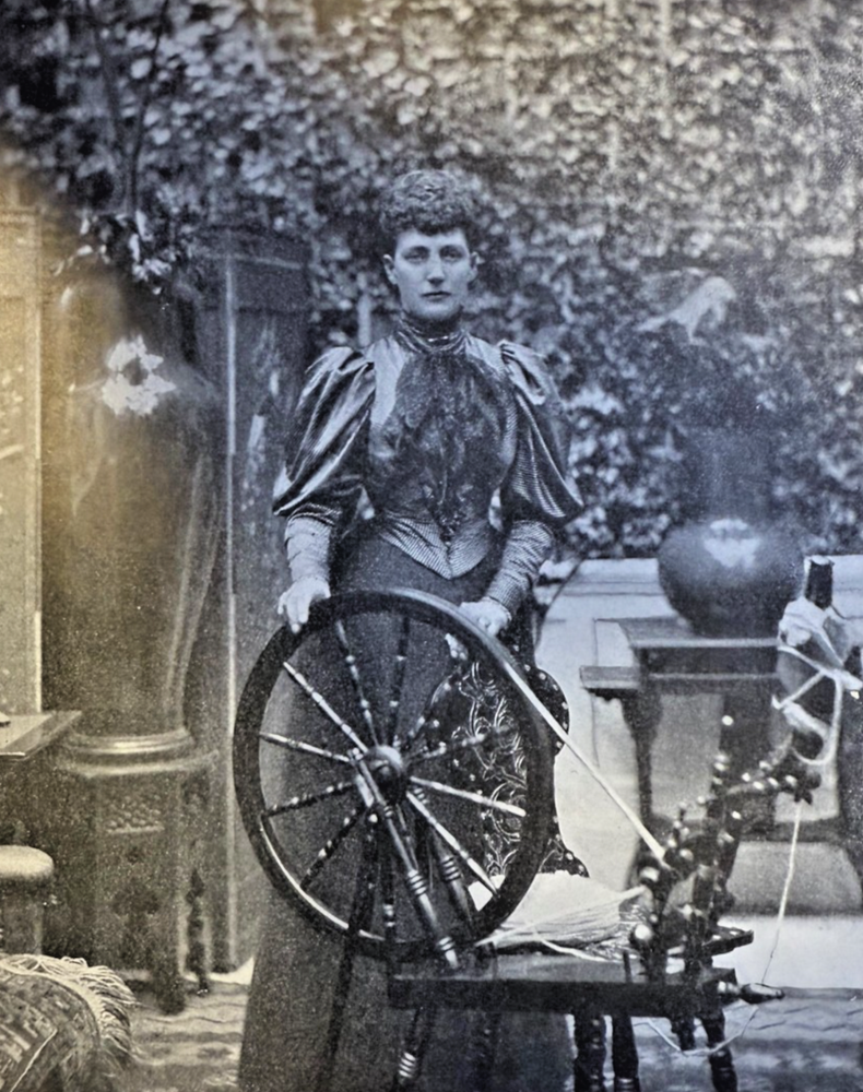 1901 Vintage Magazine Illustration Her Majesty Queen Alexandra of England