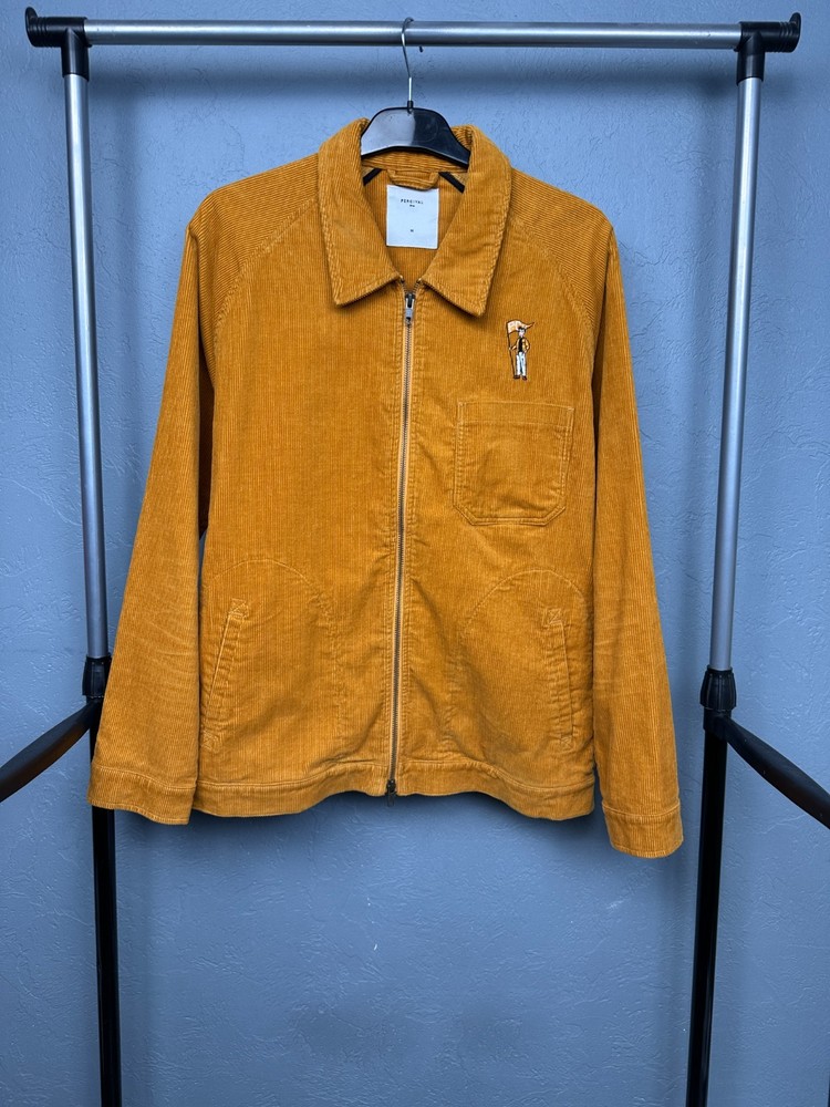 Percival Mens Corduroy Overshirt Jacket Size M