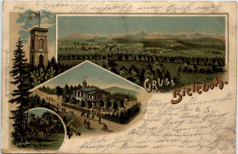 Gruss aus Bieleboh - Litho -478522