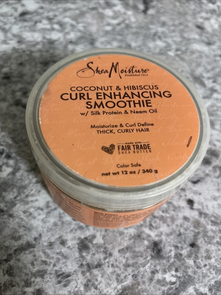 Shea Moisture Coconut Hibiscus Curl Smoothie 12 oz 340g