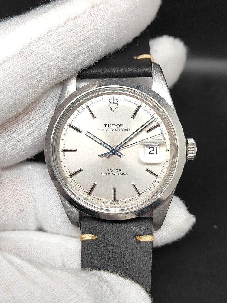 38MM TUDOR 74100 PRINCE OSYTERDATE SWISS 2824 AUTOMATIC MEN WATCH