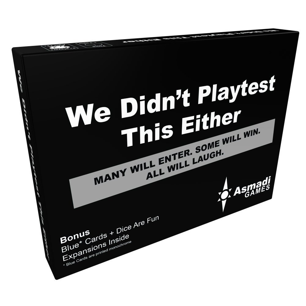 We Didn't Playtest This Either Card Game