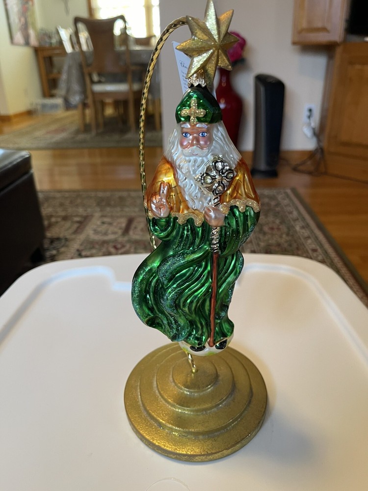 Christopher Radko Saint Patrick Ornament