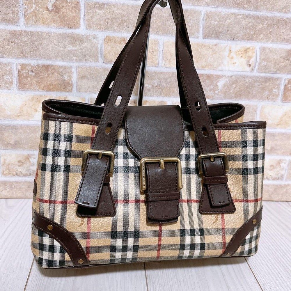 Burberry tote bag Beige PVC