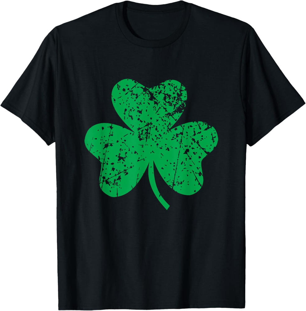 Shamrock St. Patricks Day Ireland Pride Irish Green T Shirt-image