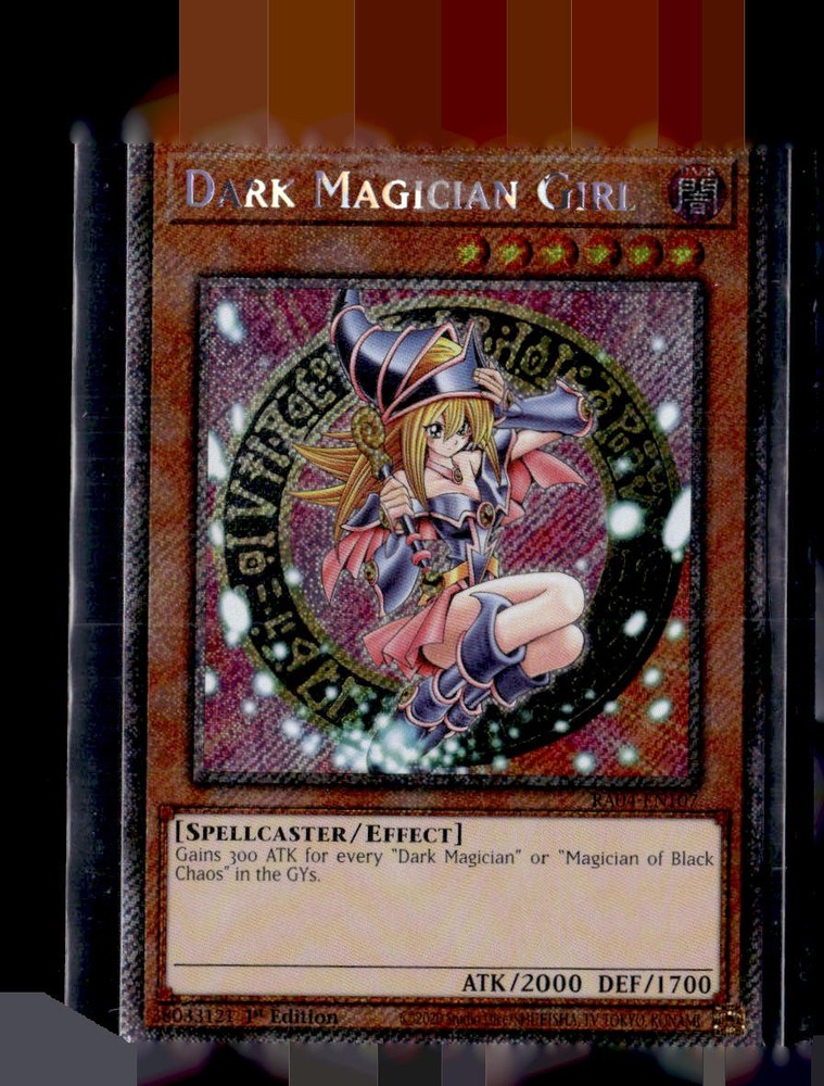 Quarter Century Stampede Dark Magician Girl 3rd Art #RA04-EN107