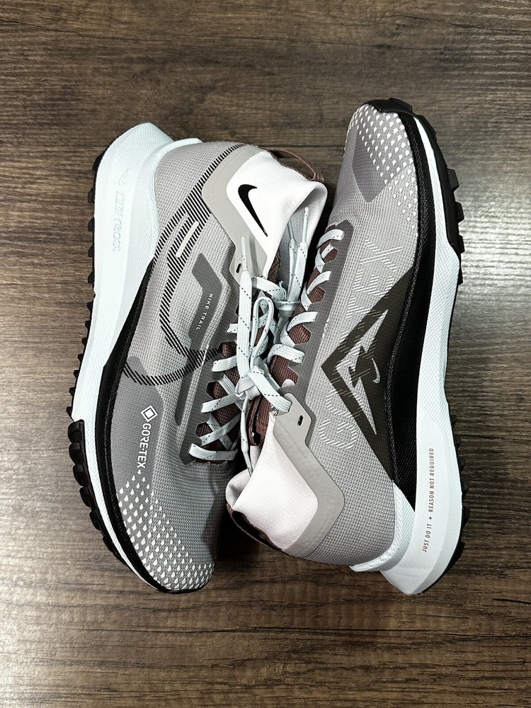 Nike React Pegasus Trail 4 Trail GTX ‘Grey’ Dj7929-005 Womens Size 9.5