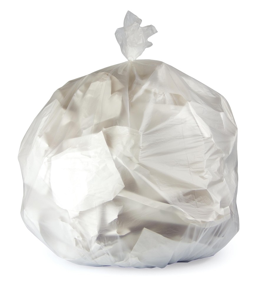 Heritage - High-Density Coreless Roll Waste Can Liners 56Gal22mic43x48natural...