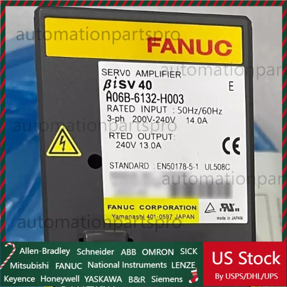 1PC FANUC A06B-6132-H003 Servo Drive A06B6132H003 New Fast Shipping US Free TAX