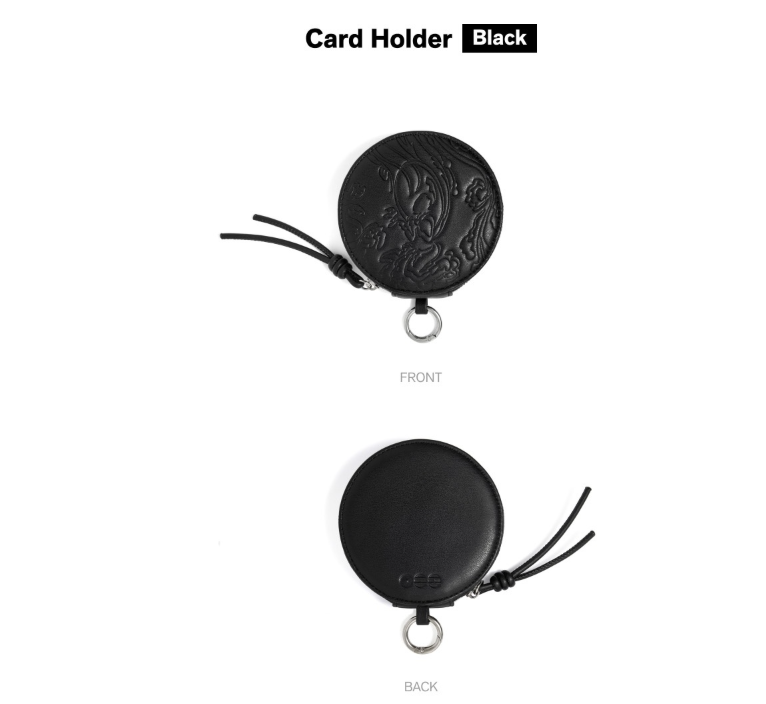 BTS Card Holder (Black) Arirang Pop-up Ver. 4 Light Stick[Shipping Extra]