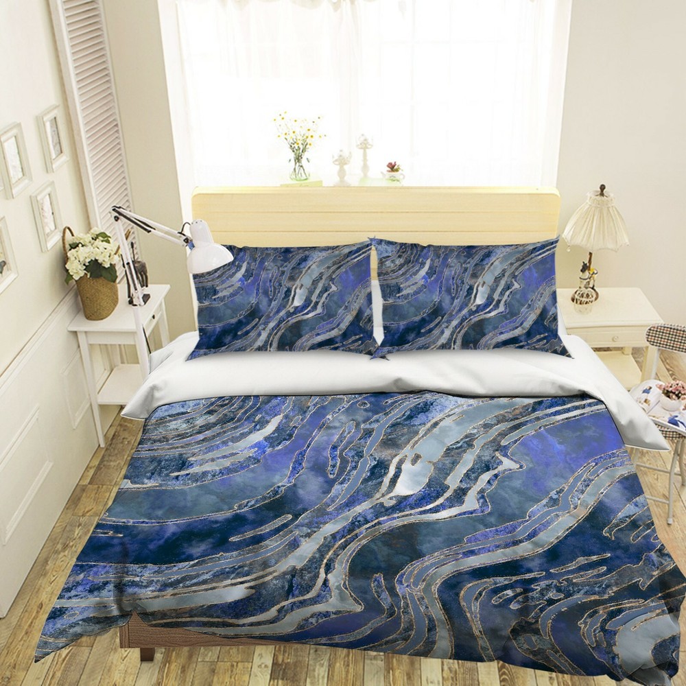 3D Purple Pattern A094 Bed Pillowcases Quilt Duvet Cover Andrea Haase Zoe