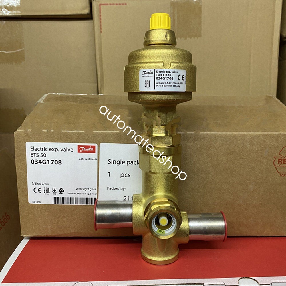 1PC New Danfoss Electronic expansion valve ETS50 034G1708 Shipping DHL or FedEX