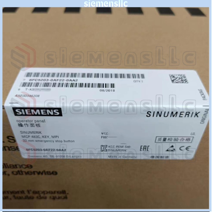 6FC5203-0AF02-0AA2 Siemens Operator Panel Expedited Shipping Spot Goods New GQ