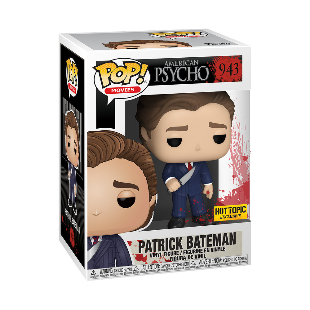 Funko Pop! Vinyl: Patrick Bateman - Hot Topic (Exclusive) #943