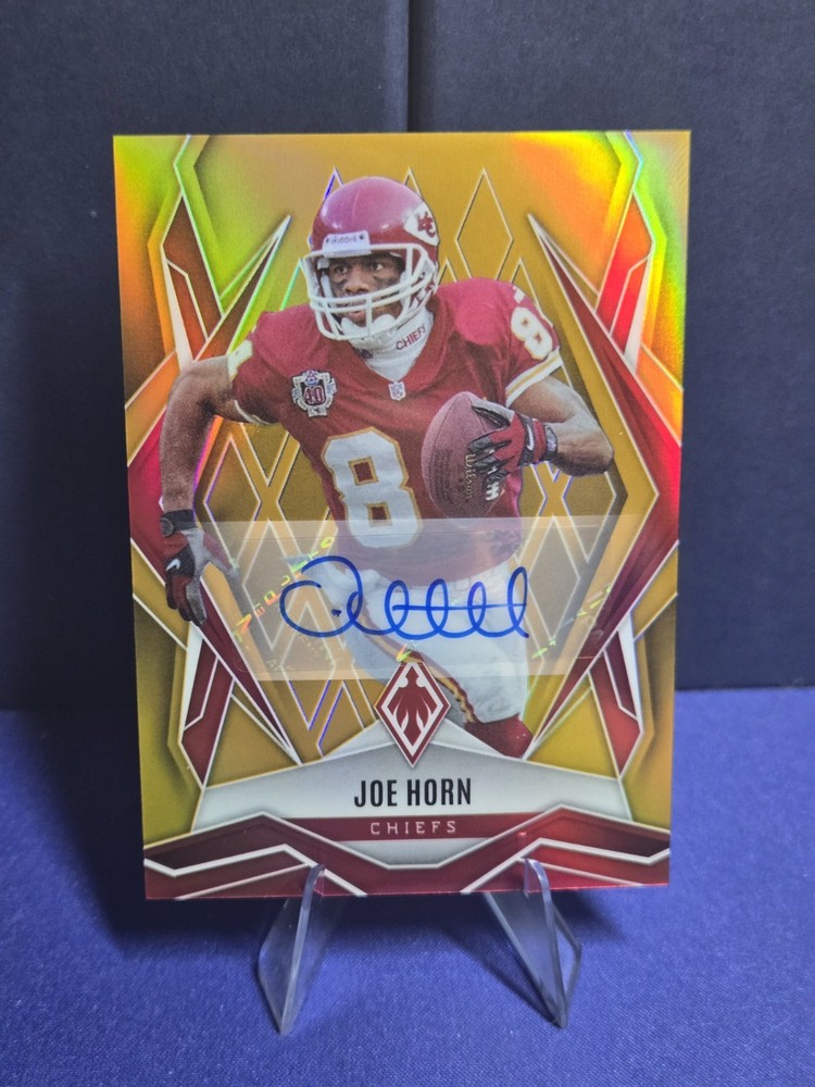 JOE HORN - 2025 Phoenix Signature - Kansas City Chiefs - Gold # /10💎🔥
