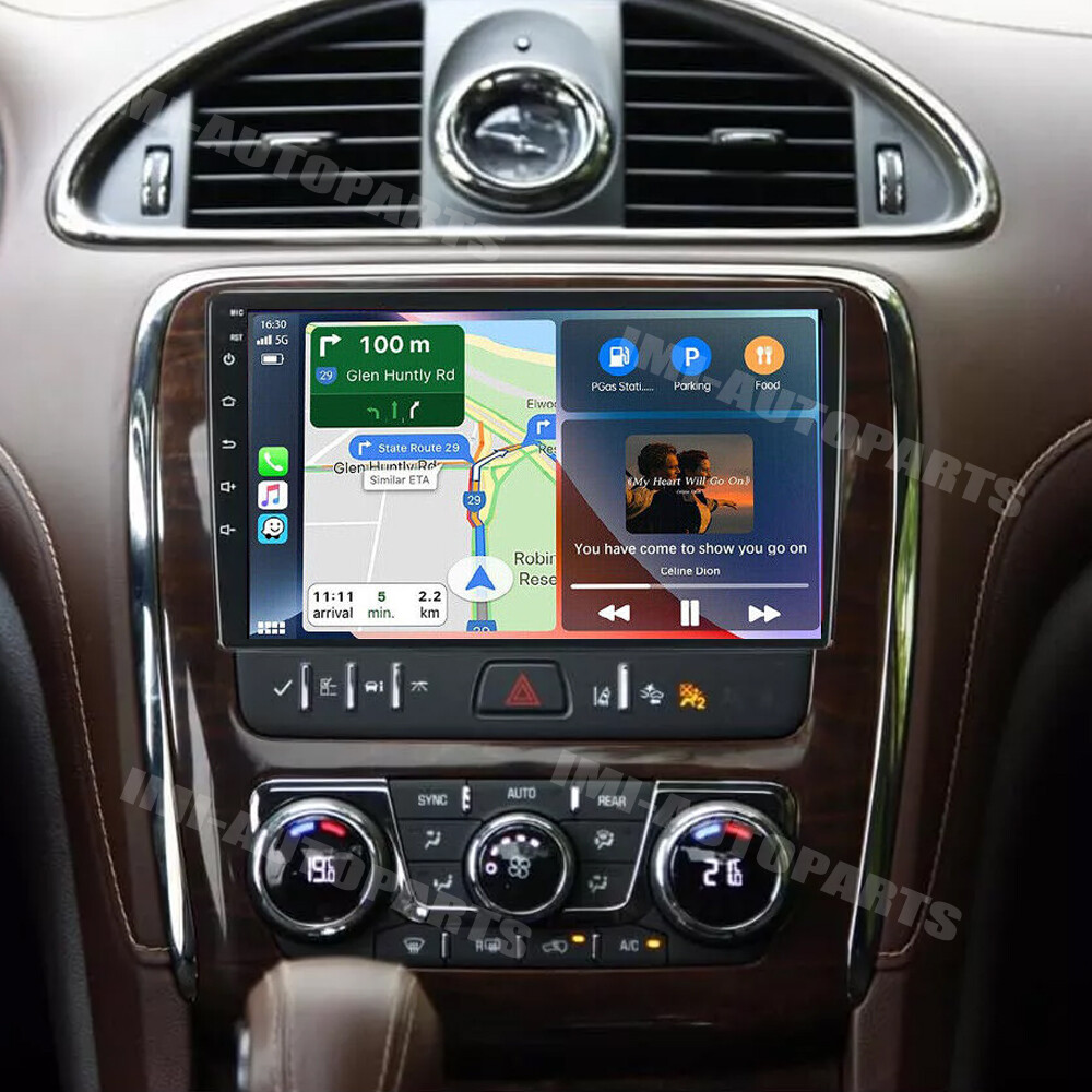 Apple Carplay For Buick Enclave 13-17 Android 13 Car Stereo Radio GPS Navi +CAM