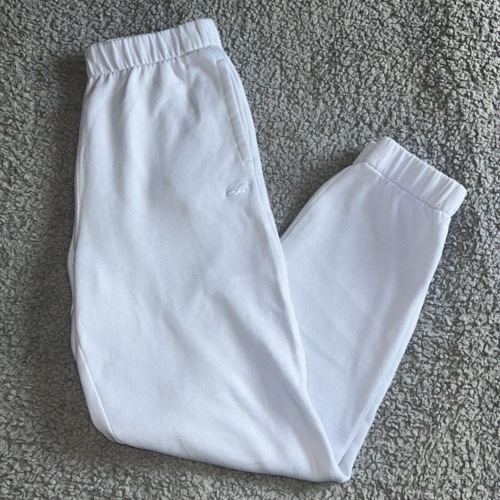 Hollister baby blue cuffed ankle joggers Size small