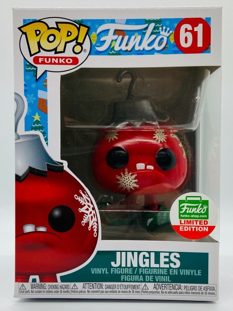 FUNKO POP JINGLES CHRISTMAS SPASTIK PLASTIK CYBER MONDAY LIMITED SHOP EXCLUSIVE-image