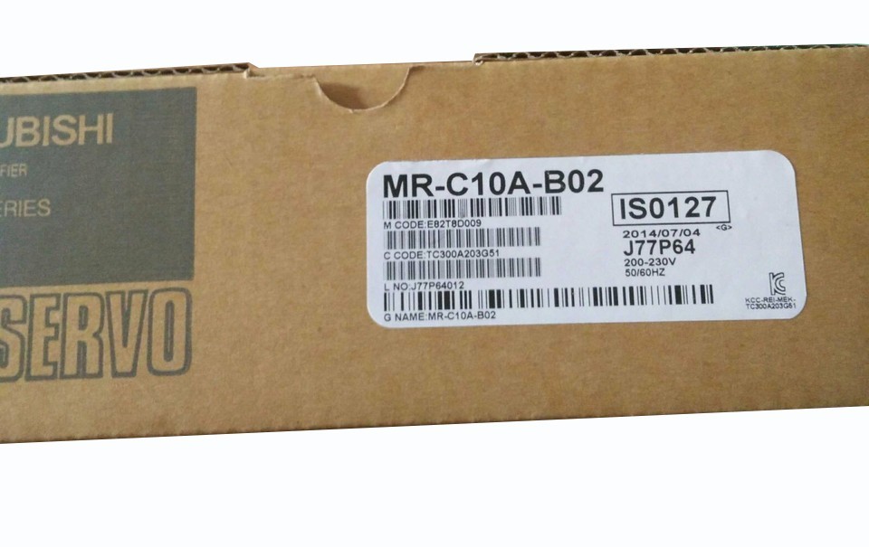MR-C10A-B02 New Sealed Mitsubishi AC SERVO DRIVE MR-C10A-B02