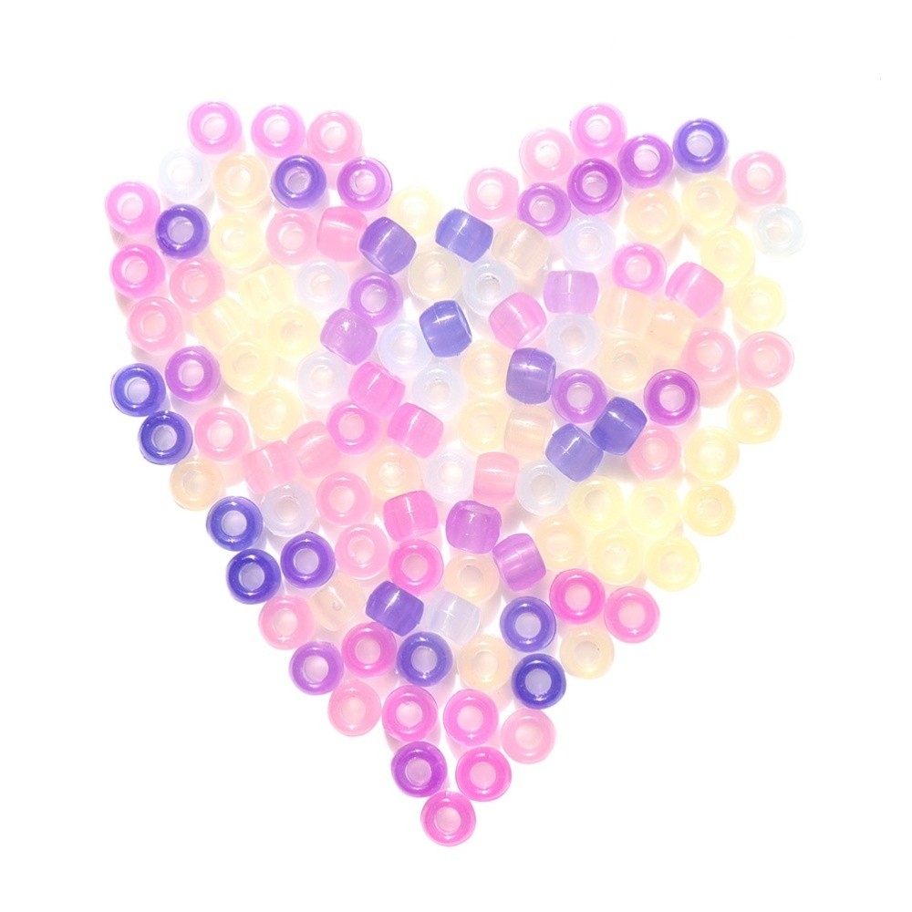 500 UV Color-Changing Beads for DIY Jewelry Making Necklaces
