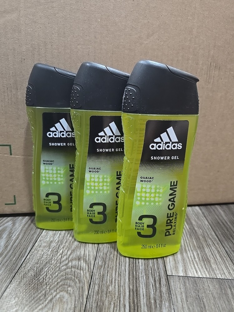 Adidas Shower Gel 8.4Oz (400Ml)  Pack of 3