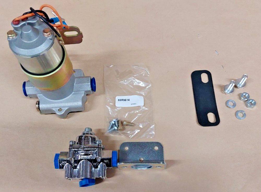 Holley Sniper Electric Fuel Pump with Pressure Regulator 110 GPH 3/8