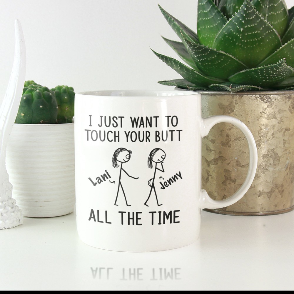 Funny Girlfriend Birthday Anniversary Mug Gift Custom Personalized Name Touch