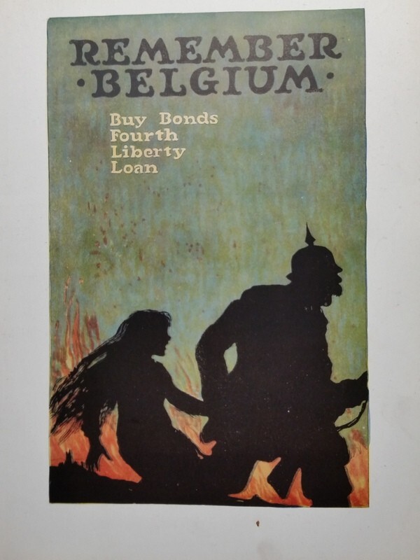 1919 WWI Liberty Loan Poster 