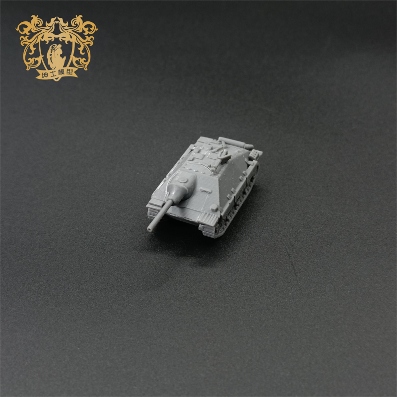 White Model Chaser Tank Annihilator 1/144 Scale Tank Model 3D Printed Model