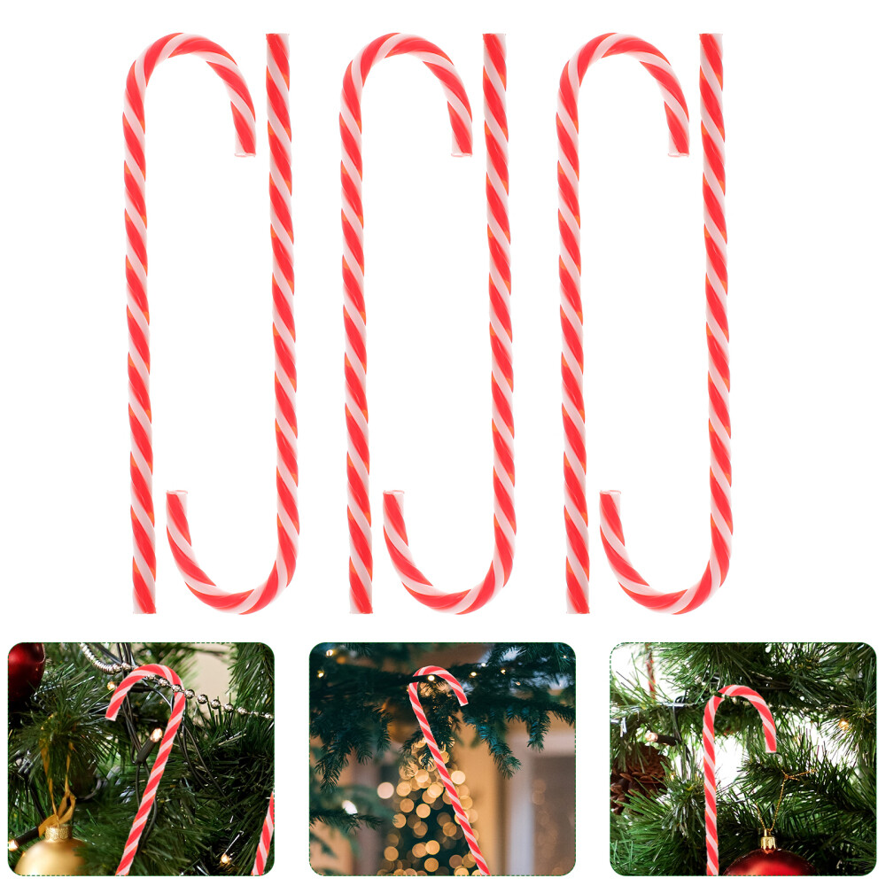 6 Pcs Candy Stakes Christmas Canes Outdoor Decorations
