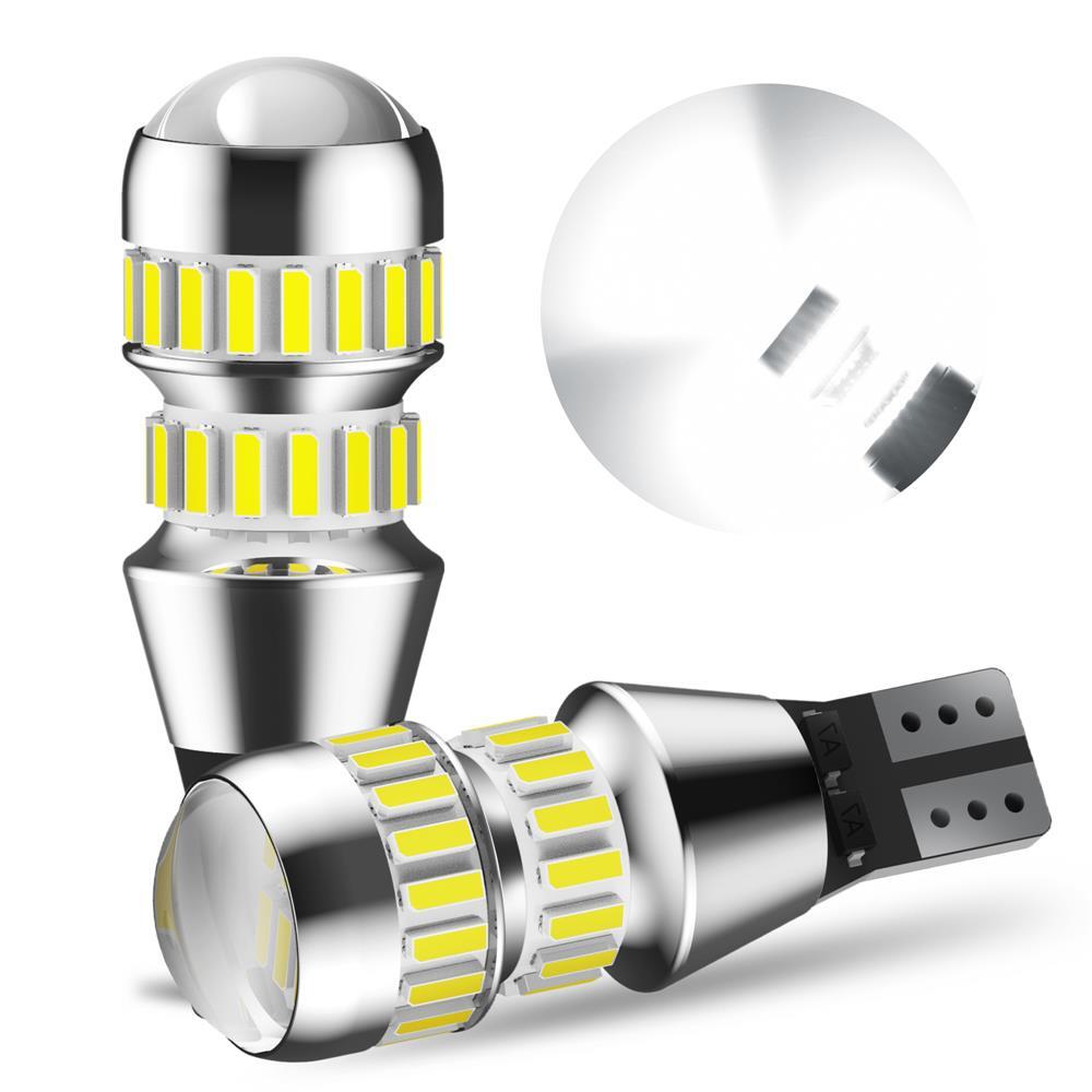 AUXITO 921/T15 2X W16W Reverse LED Backup Front Side Marker Light Combo Trunk US